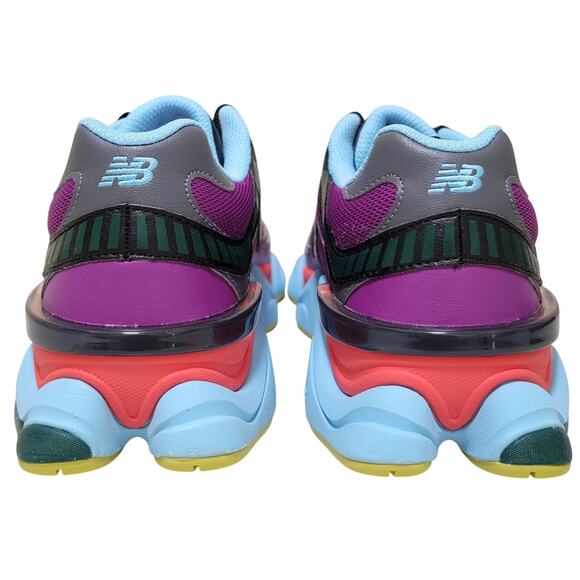 New Balance 9060 Running Athletic Sneaker Men Size US 10 Neon Nights Purple Blue main image 2
